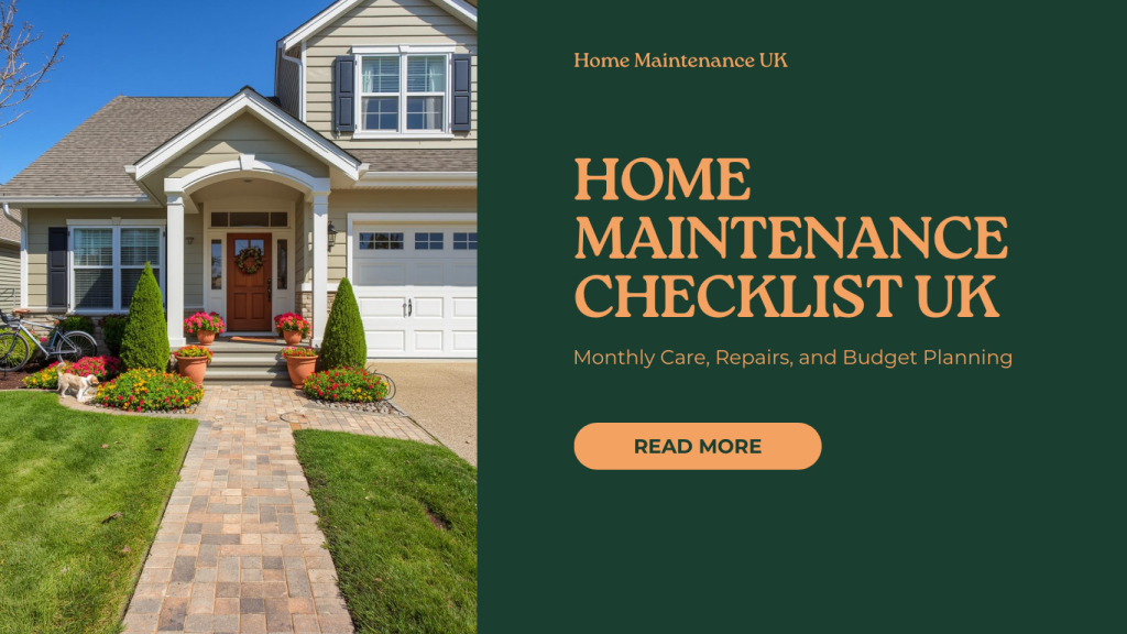 Home Maintenance Checklist