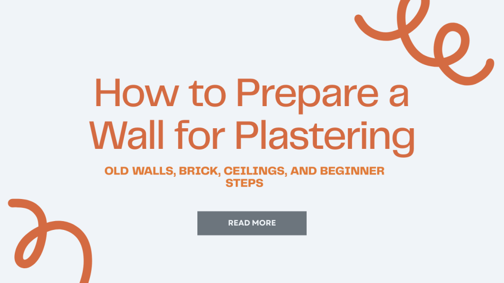 How to Prepare a Wall for Plastering