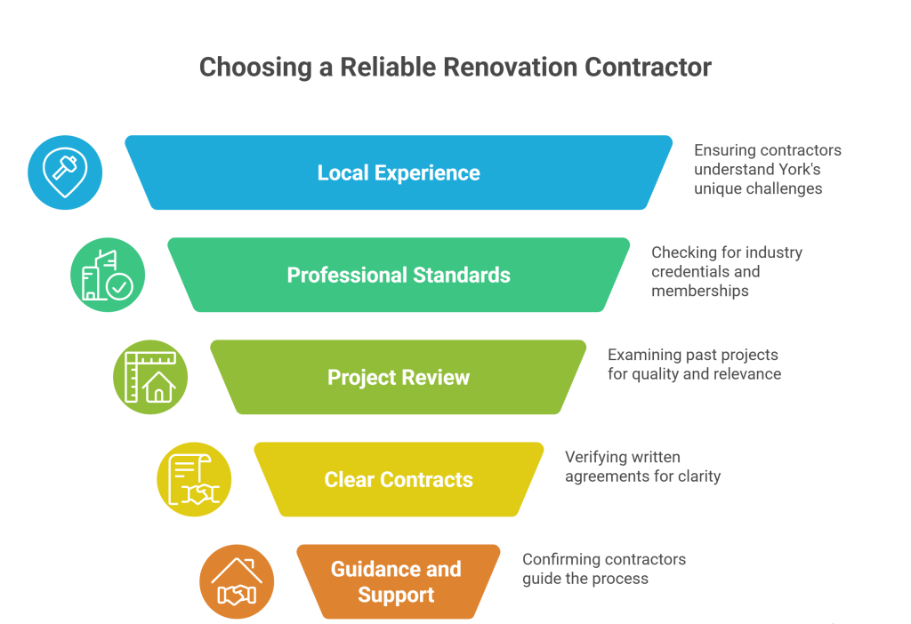 How to Choose Reliable Building Contractors for Home Renovation in York