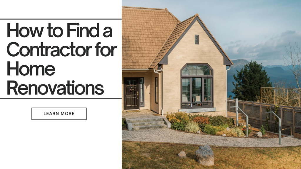 How to Find a Contractor for Home Renovations in York