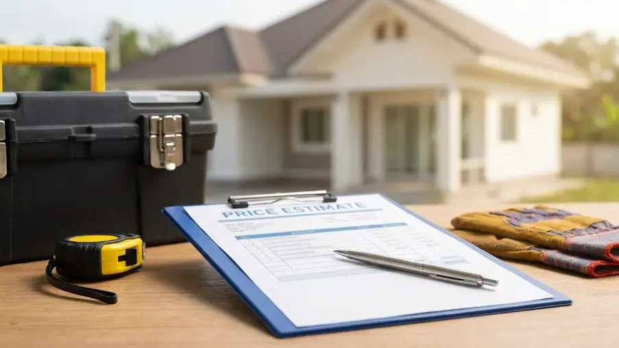 Property maintenance services cost breakdown for residential and commercial buildings
